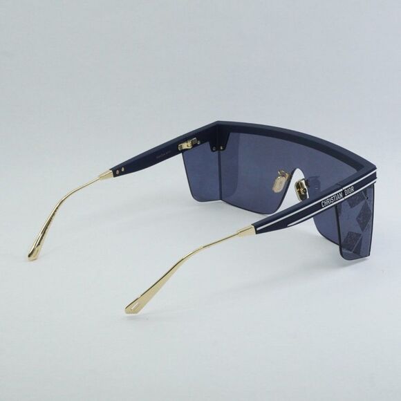NEW DIOR DIORCLUB M1U 31B7 GOLD BLUE SUNGLASSES - Picture 13 of 13